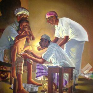 മാര്‍ക്കം/സുന്നത്ത് കല്ല്യാണം- കളര്‍പെയ്ന്റിങ്