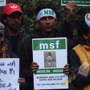 പൗരത്വവിരുദ്ധ സമരം-MSF